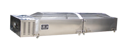 TSF-1不銹鋼分體式水晶棺
